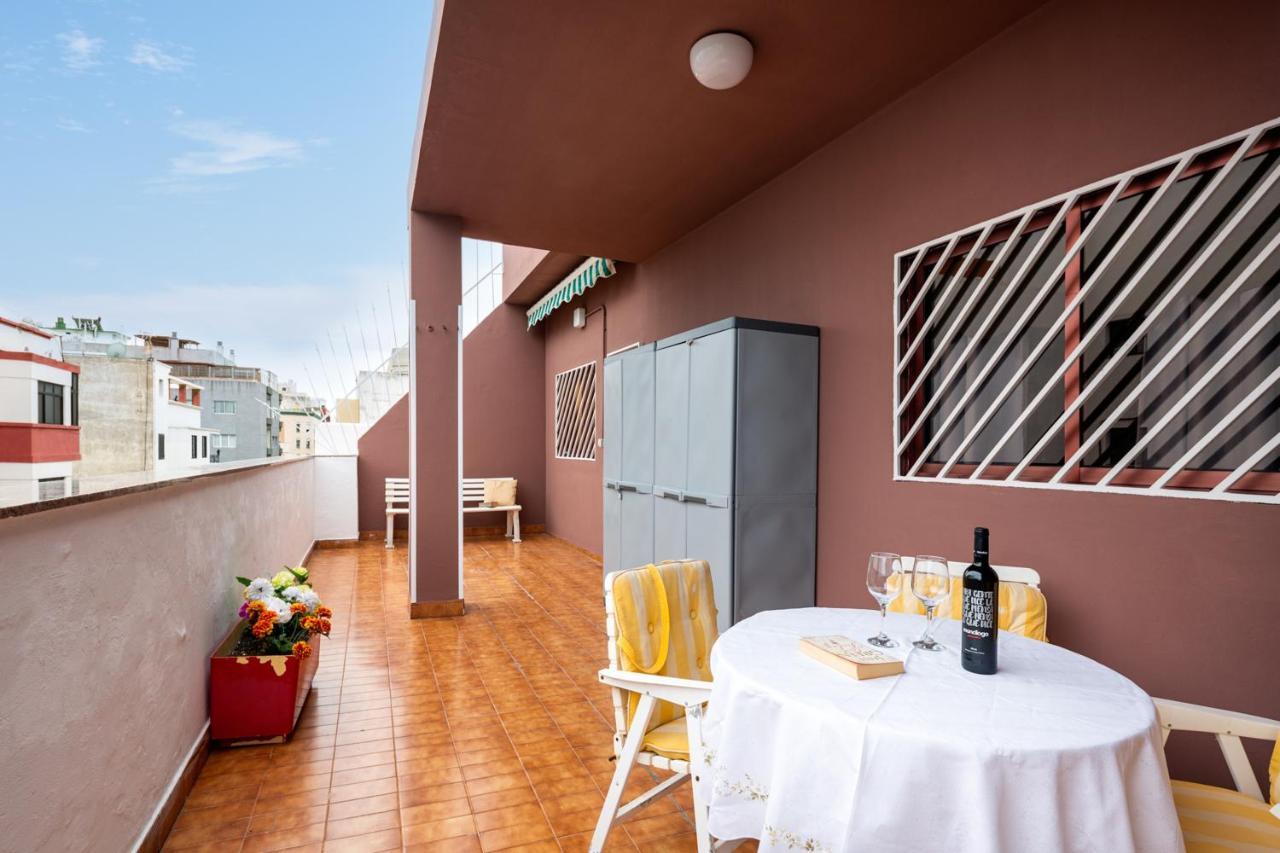 Spacious Apartment In Las Palmas De Gran Canaria 147 M² Terrace Exterior foto